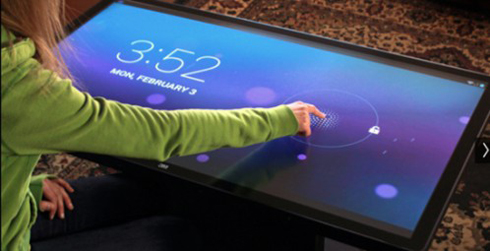 46英寸Android咖啡桌 觸控精度新高度，60點(diǎn)交互重塑桌面娛樂體驗(yàn)